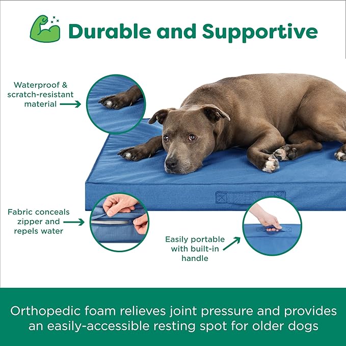 FurHaven Cooling Dog Bed – Large Foam Mattress - Image 7