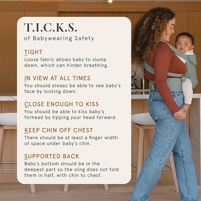 WildBird - Aerial Buckle Carrier - 2-24 Months - Large Willow - Front or Back - Image 7