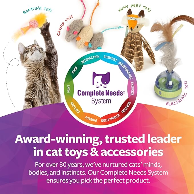 SmartyKat Chickadee Chirp Electronic Sound Cat Toy, Contains Catnip, Battery - Image 6