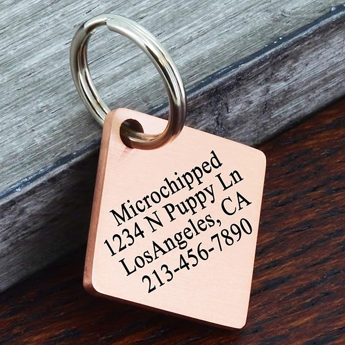 Ultra Joys Stainless Steel Pet ID Dog Name Tag - Image 3