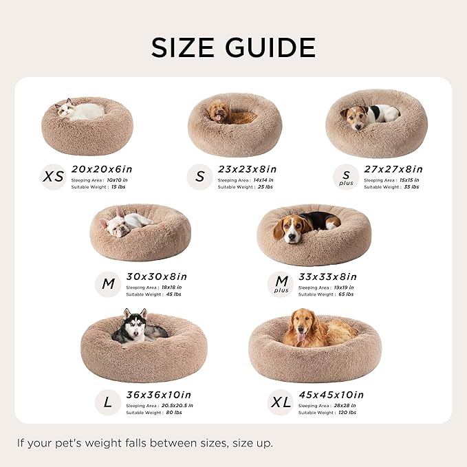 Bedsure Calming Dog Bed for Medium Dogs - Image 6