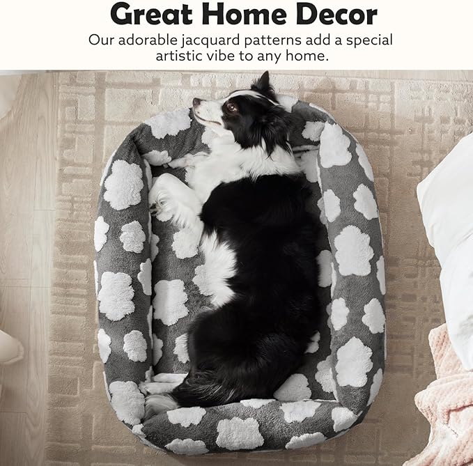 JOEJOY Small Dog Bed for Small Dogs, Rectangle Washable Orthopedic Dog Bed - Image 4