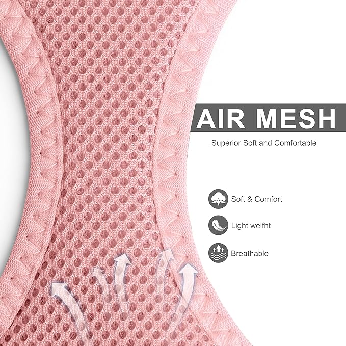 Fida Comfy Dog Harness with Leash, Soft Puppy Vest Escape Proof, Breathable - Image 2
