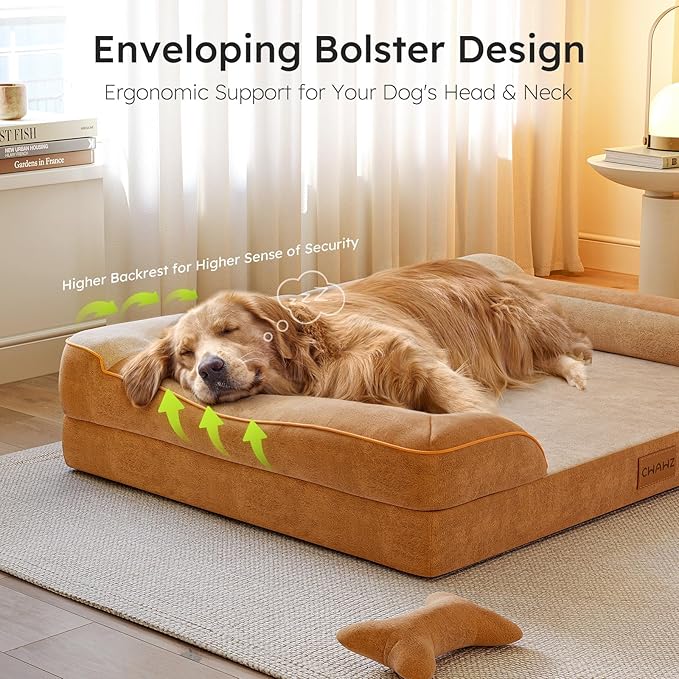 Dog Beds for Large Dogs, Orthopedic Dog Bed - Image 4