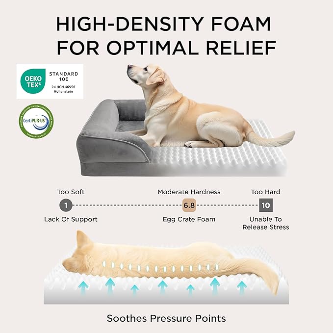 Bedsure Small Orthopedic Dog Bed - Image 3
