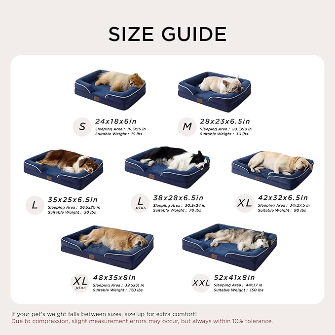 Bedsure L Plus Orthopedic Dog Bed - Image 7