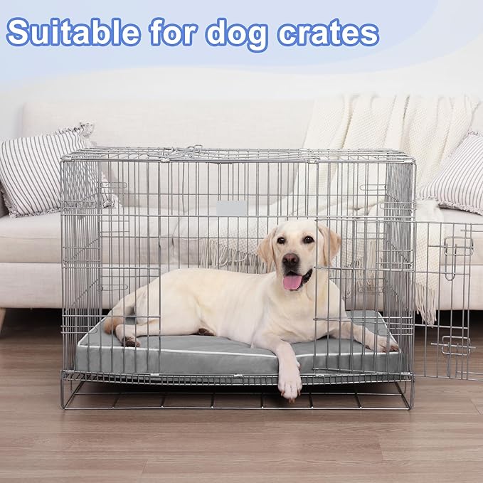 KSIIA Orthopedic Dog Bed for Crate Large Dog Bed - Image 9