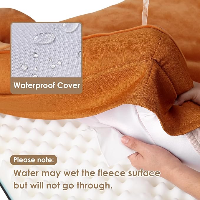 EHEYCIGA Orthopedic Dog Beds for Large Dogs, Waterproof Memory Foam Large Dog - Image 3