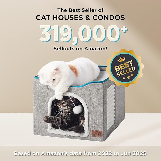 Bedsure Cat Beds for Indoor Cats - Image 6