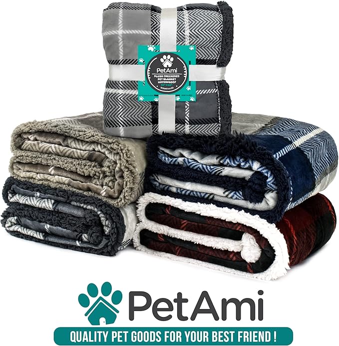 PetAmi Dog Blanket for Bed, XL Pet Blanket Large Dogs, Fleece Furniture Couch - Image 9