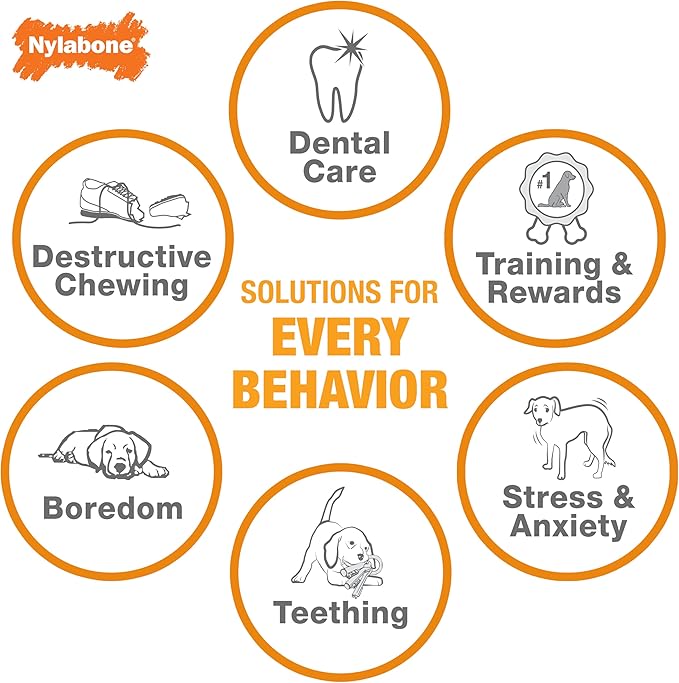Nylabone Power Chew Antler Alternative Nylon Chew Toy - Image 6