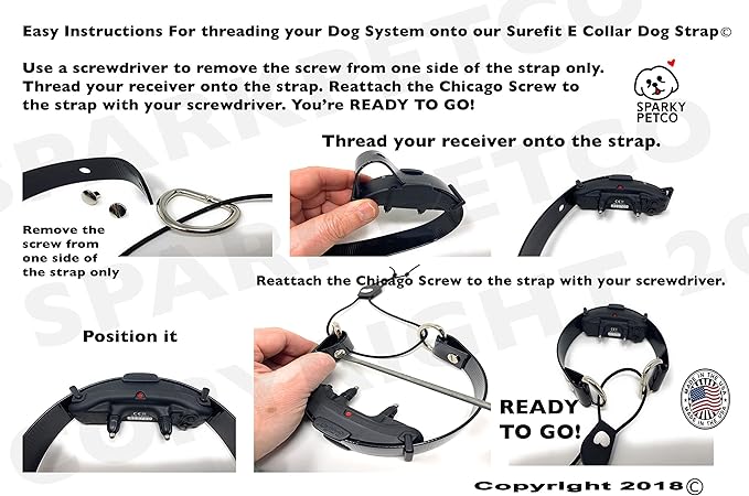Sparky Pet Co - Surefit ECollar Replacement Strap - Bungee Dog Collar - Image 9