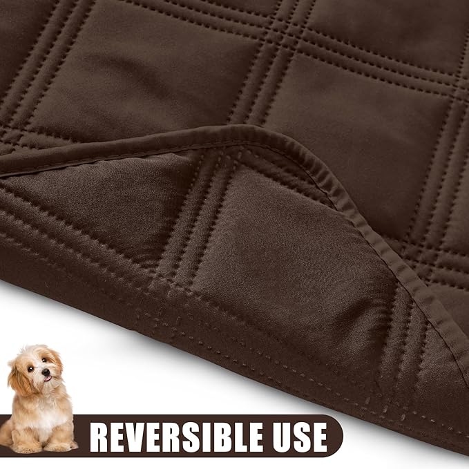 Smiry Waterproof Dog Bed Cover Blanket 30x53, Soft Reversible Pet Blanket - Image 3