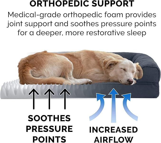 FurHaven Classic Sofa Orthopedic Dog Bed - Image 5