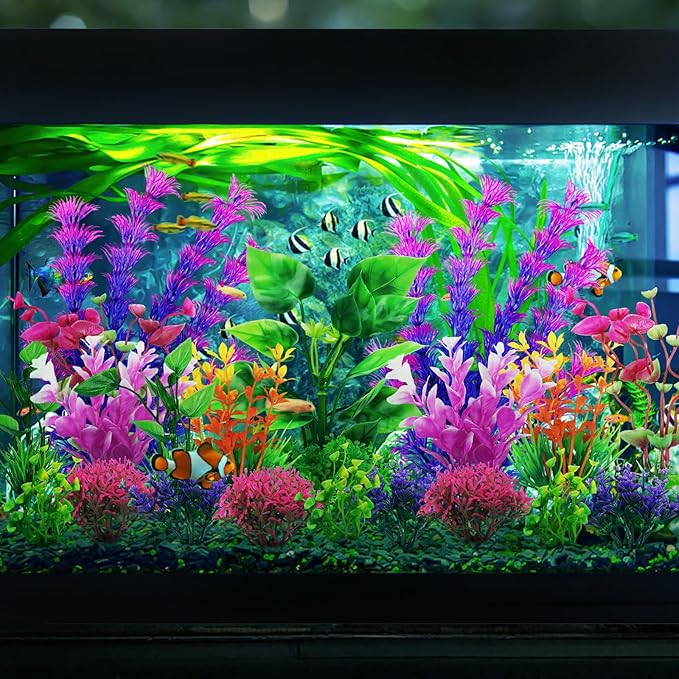 Aquarium Decorations Plants, Colorful Fish Tank Accessories, Fish Tank Plants - Image 5