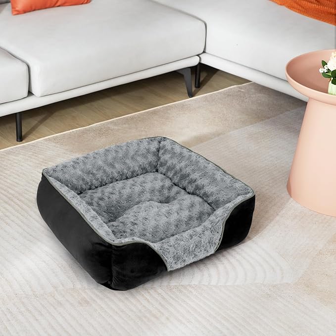 INVENHO X-Large Dog Bed Rectangle Washable Orthopedic Soft Calming Sleeping - Image 7
