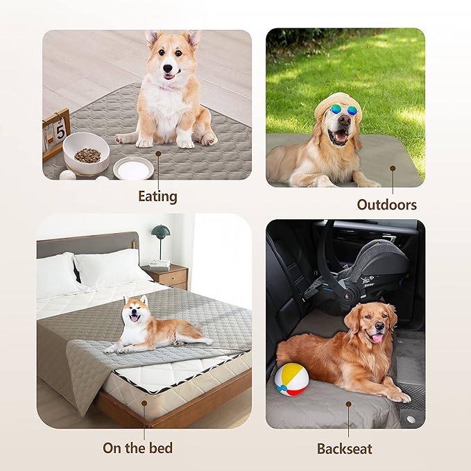gogobunny 100% Double Sided Waterproof Dog Blanket Soft Pet Bed Cover - Image 6