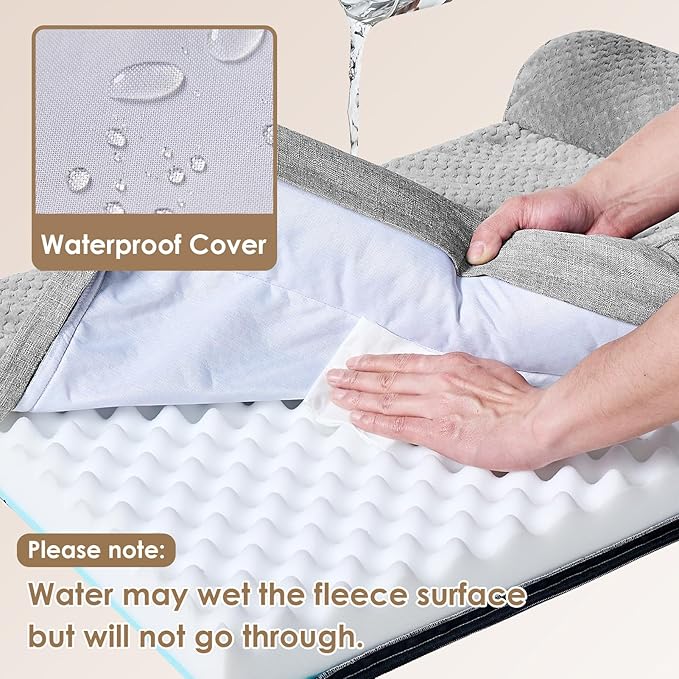 EHEYCIGA Memory Foam Dog Bed Large Size Dogs, Orthopedic Dog Bed Large - Image 3