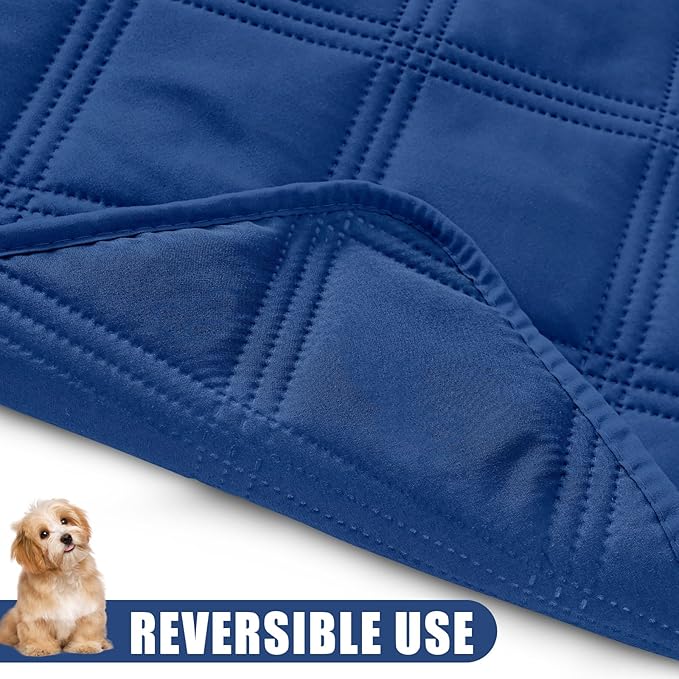 Smiry Waterproof Dog Bed Cover Blanket 30x53, Soft Reversible Pet Blanket - Image 3