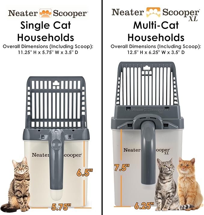 Neater Pet Brands Neater Scooper Standard Cat Litter Scoop, 60 Refill Bags – - Image 6