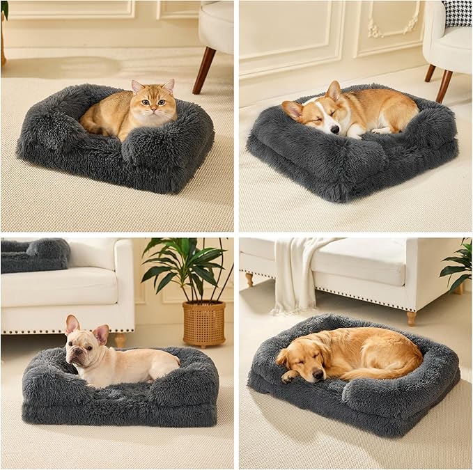 Orthopedic Dog Bed for Medium Dogs of Comfortable Memory Foam Pet Bed - Image 4