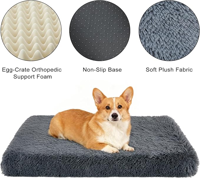 Fluffy Orthopedic Dog Beds for Medium Dogs - Image 2