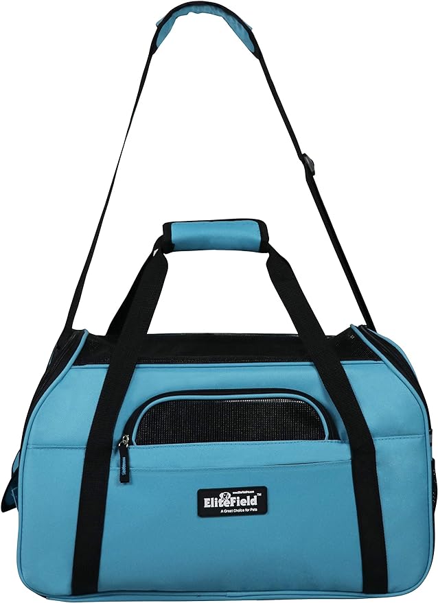 EliteField Soft Pet Carrier Soft Sided Dog Puppy Cat Carrier Travel Bag - Image 6