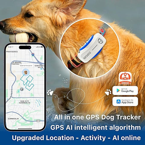 AI GPS Tracker for Dogs, Real Time Location and AI Vet Health Management - Image 2