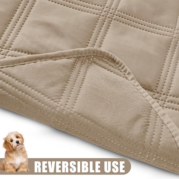 Smiry Waterproof Dog Bed Cover Blanket 40x80, Soft Reversible Pet Blanket - Image 3