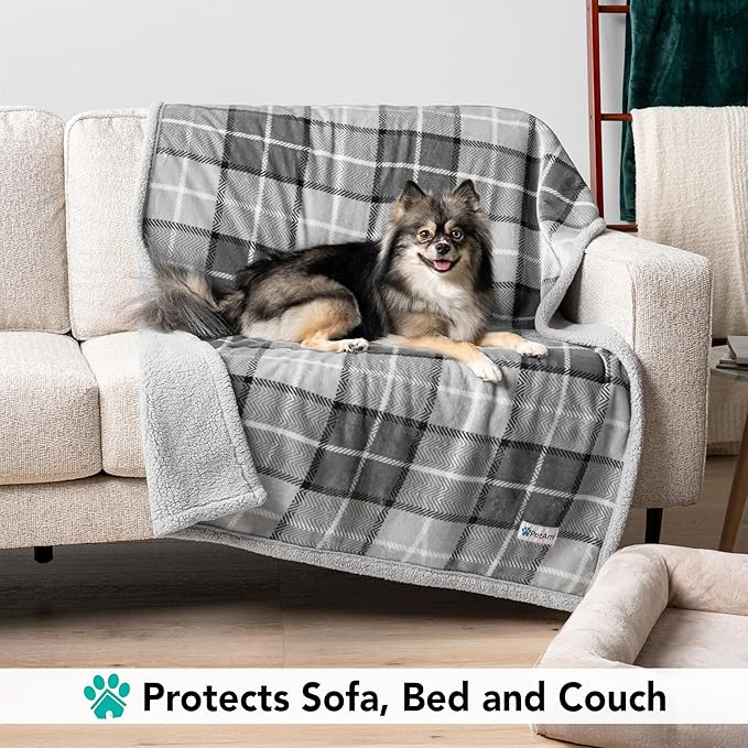 PetAmi Dog Blanket for Medium Large Dogs, Pet Bed Blanket Cat Puppy Kitten - Image 3