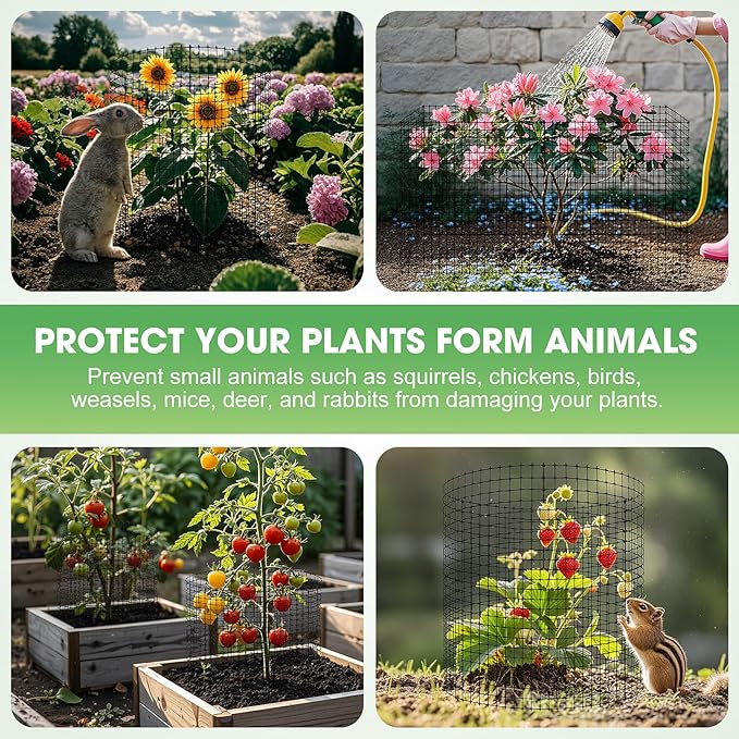 60Pcs Plant Protectors from Animals, Outdoor Plant Cages to Keep Animals Out Out - Image 5