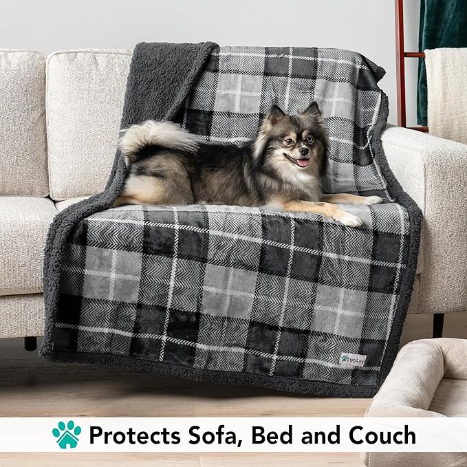 PetAmi Dog Blanket for Medium Large Dogs, Pet Bed Blanket Cat Puppy Kitten - Image 3