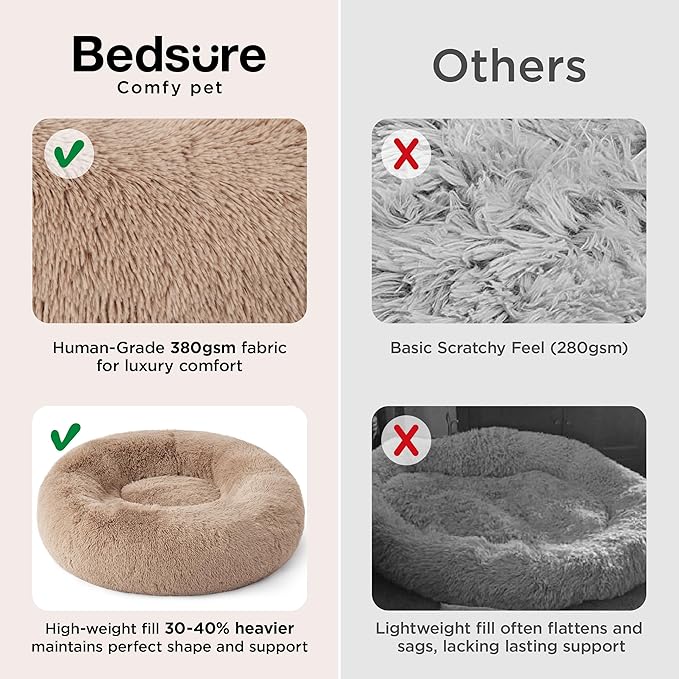 Bedsure Calming Cat Beds for Indoor Cats - Image 3